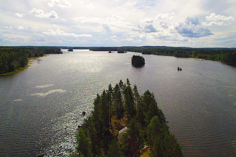 cottages in finland by lake