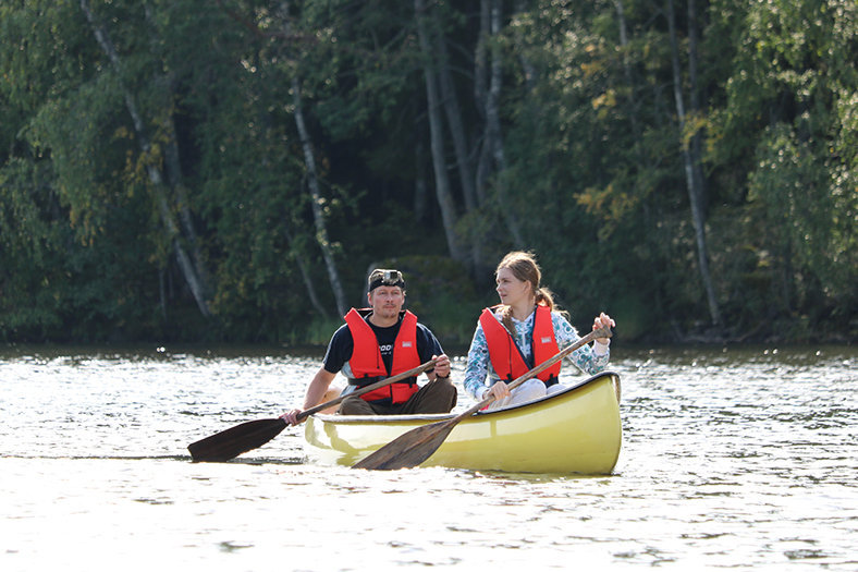 canoeing finland